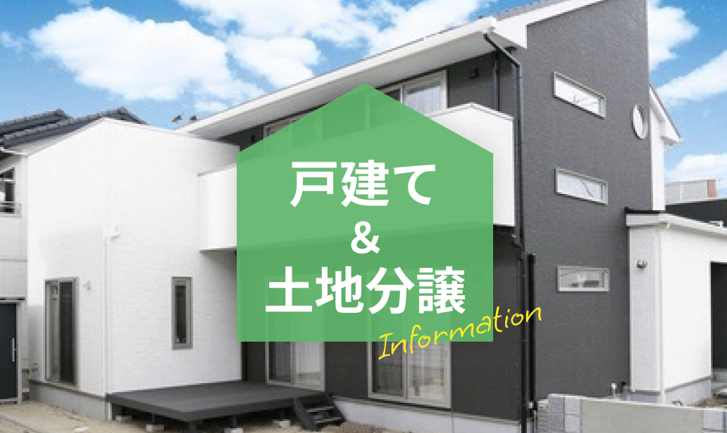 戸建て&土地分譲