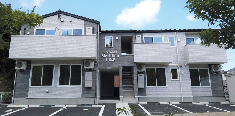 賃貸住宅「Meridian（メリディアン）」施工事例-Meridian小松島-仙台市青葉区小松島